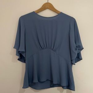 Powder Blue Blouse